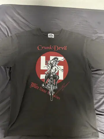 CrunkDevil 블랙 T셔츠 XL