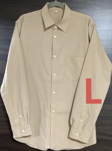 MUJI Labo 무지 라보 2024AW 신사 울 혼방 레귤러 카라 셔츠
