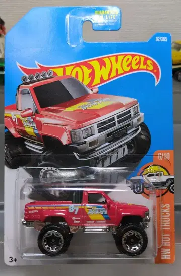 핫휠 1987 TOYOTA PICKUP TRUCK 도요타