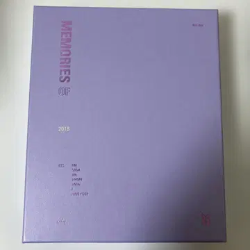 BTS MEMORIES OF 2018 Blu-ray 미사용