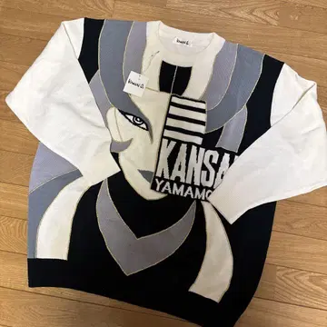 레어 KANSAI O2 간사이 야마모토 간사이 니트 스웨터 레이디 패턴