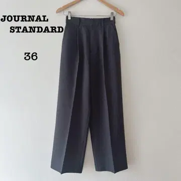 컨디션 최상 JOURNAL STANDARD 울라이크 스트레치 슬랙스 36