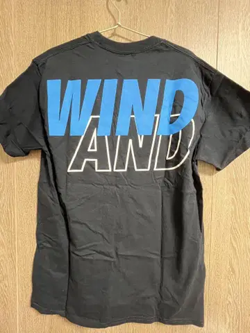 WIND AND SEA 블랙 T셔츠 M 사이즈