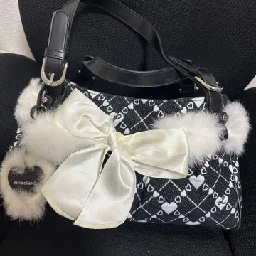 Private Label 하트 무늬 핸드백