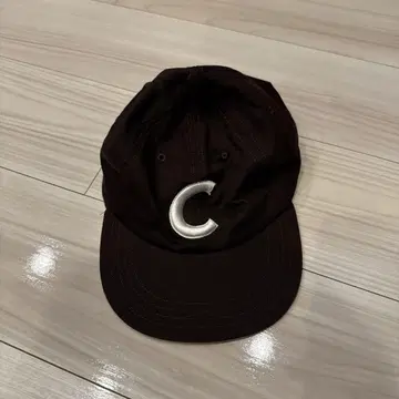ciatre C 자수 브라운 캡