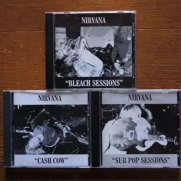 NIRVANA Bleach기 레어 음원 CD 3장 세트 닐바나