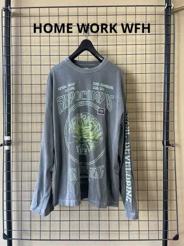 잉글랜드제 HOME WORK WFH L/S Shirt 프린트T