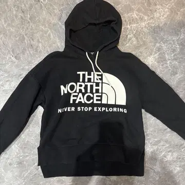 THE NORTH FACE 블랙 후드티 L/95