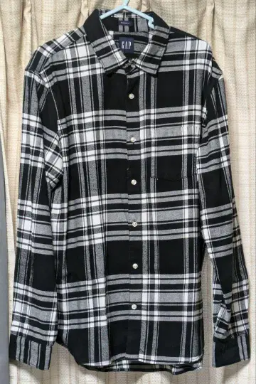 GAP 긴팔 체크 셔츠 L