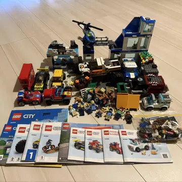 LEGO 레고 시티 세트 경찰서 런던 버스 몬스터 트럭 마블