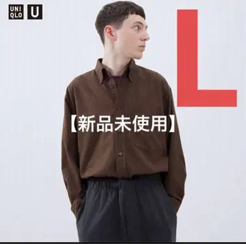UNIQLO U 트윌 오버사이즈 셔츠 L 미사용 새상품