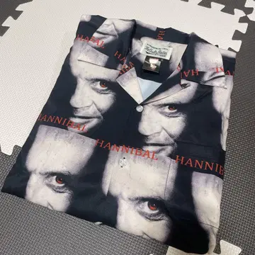 HANNIBAL 프린트 알로하 셔츠