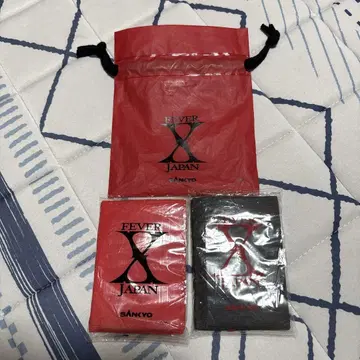 팬 필견 X JAPAN 빨검 티슈