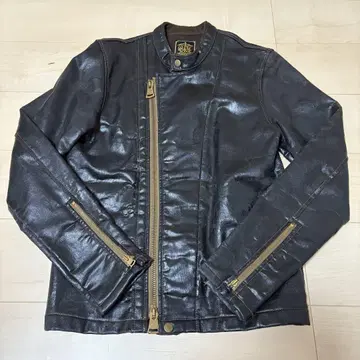 [명작] GYPSY SONS 코튼 라이더 자켓 블랙