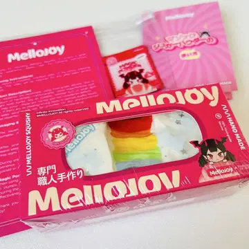 mellojoy 늘어나는 치즈 늘어나는 레인보우 새상품 멜로조이 스퀴즈