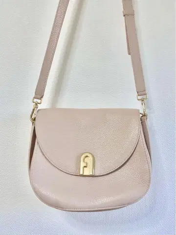 FURLA 숄더백 핑크 베이지