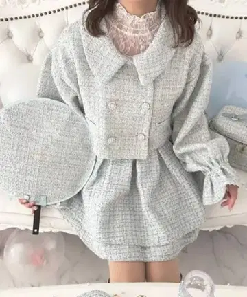 apres jour 트위드 셋업