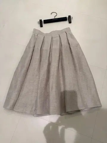 폭시 린넨 스커트 38