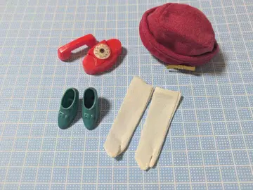 tammy 빨간 전화와 모자와 롱 장갑과 펌프스 세트
