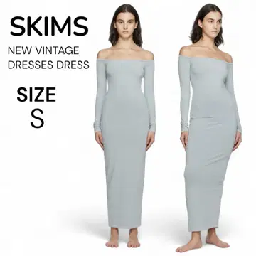 SKIMS / 스킴즈 오프숄더 원피스 S 사이즈