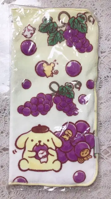 폼폼푸딩 ITS'DEMO 타월 파우치 포도 미사용 새상품 이츠데모