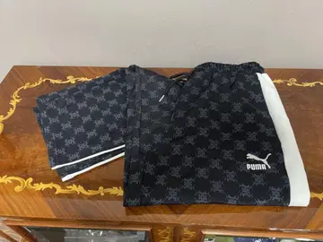 PUMA 저지 모노그램 블랙