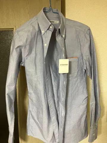 District 버튼다운 셔츠 36 LT BLUE