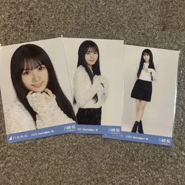 노기자카46 생사진 카와사키 사쿠라 스팽글 컴프