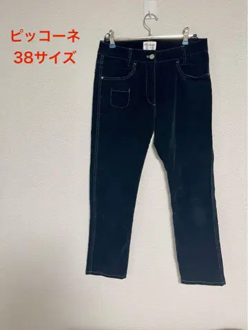 PICONE 코듀로이 팬츠 블랙 38 사이즈