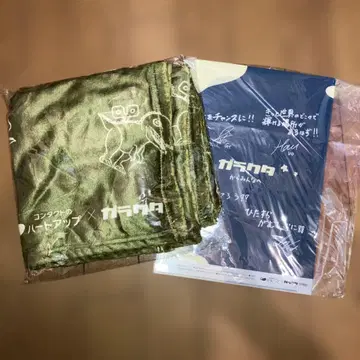 잡동사니 하트업 담요와 클리어 파일