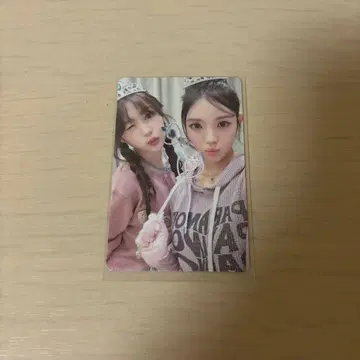 hearts2hearts 유하 이연 smtown 트레이딩 카드