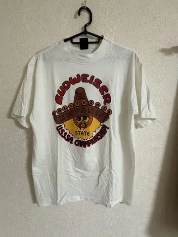 버드와이저 빈티지 T셔츠 추정 80s USA제