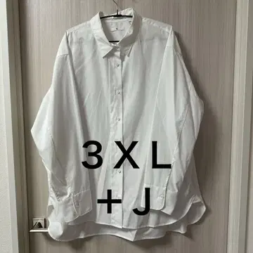 UNIQLO +J 3XL 수피마 코튼 오버 사이즈 셔츠 플러스j