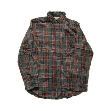 [새상품급] 90s L.L.BEAN 라이트 체크 셔츠 S 긴팔 빈티지