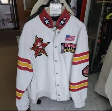 NBA 올스타 2003 가죽 자켓 4XL 사이즈