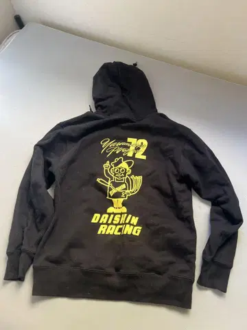 DAISHIN RACING 그래픽 후드티 L 사이즈 블랙