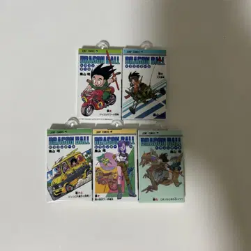 드래곤볼 코믹 참 컬렉션 가샤폰 5개 세트