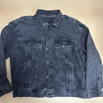 ZARA 다크 데님 자켓 XL