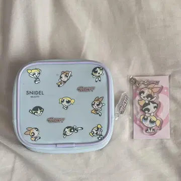 SNIDELBEAUTY 파워퍼프걸 파우치 키링