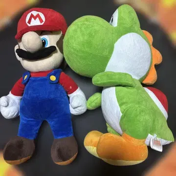 마리오 요시 봉제 인형 세트 47cm