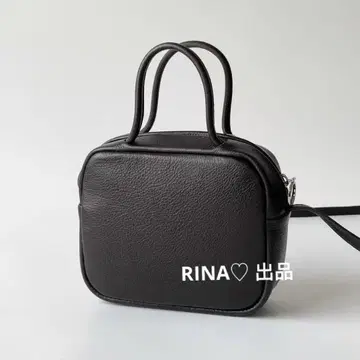 Aeta 블랙 가죽 숄더백