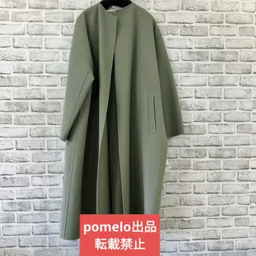 TONAL 울 리버노 칼라 롱 코트