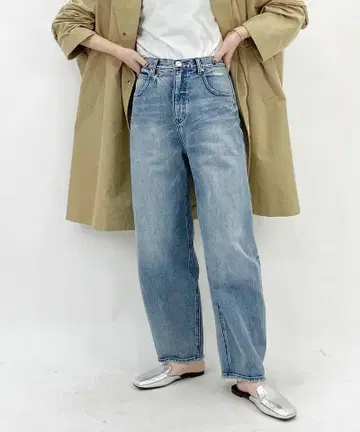 Cafune 카푸네 새상품급 소프트 코쿤 데님 (S)