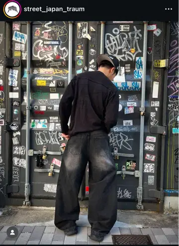 배기 데님 street_japan_traum