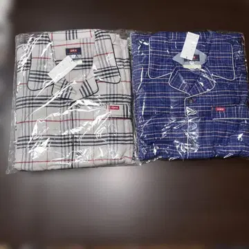 EDWIN 체크 무늬 파자마 2점