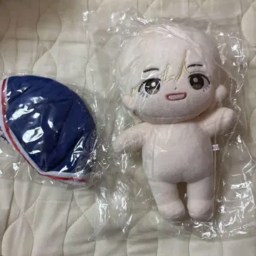 BTS 태태 봉제 인형 모자 세트
