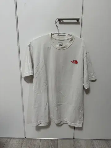 THE NORTH FACE 화이트 T셔츠 L