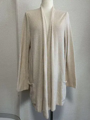 시빌라 사이즈 M 크림 베이지 가디건 @6765