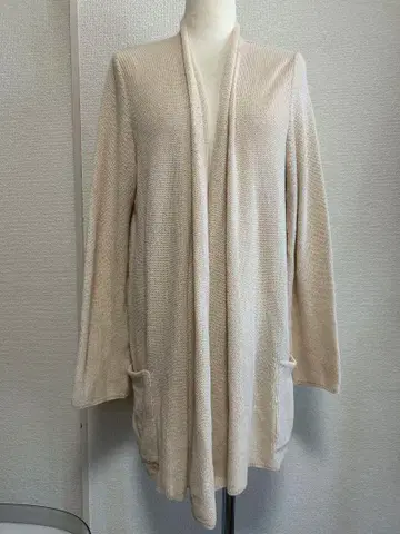 시빌라 사이즈 M 크림 베이지 가디건 @6765
