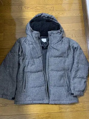 JUNRED M 사이즈 그레이 다운 자켓